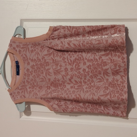 Apt. 9 Velvet Floral Tank Top Size S - Picture 1 of 3
